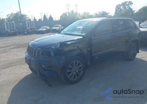 2017 Jeep Grand Cherokee Limited 75Th Anniversary Edition 4X4 z USA, uszkodzony, nr VIN 1C4RJFBG8HC719587